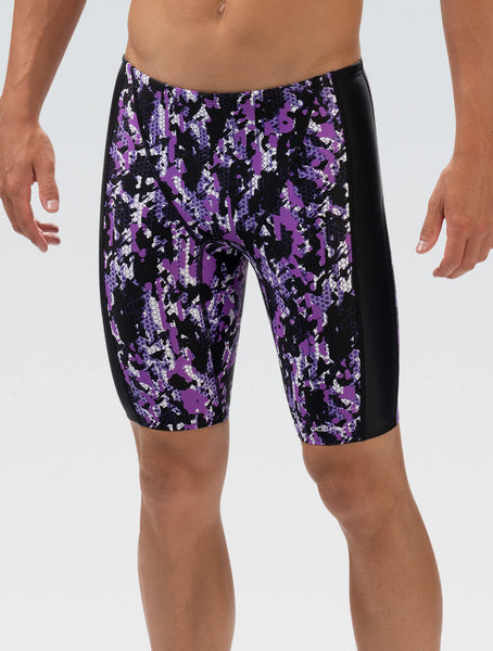 Men's Breaker Purple Jammer Swimsuit | Spliced Jammer | XtraSleek