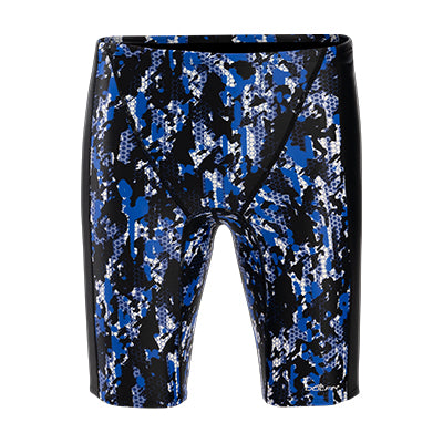 Men's Breaker Blue Jammer Swimsuit | Spliced Jammer | XtraSleek