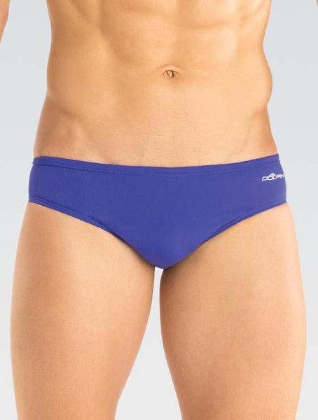 Men's Purple Racer Swimsuit | Solid Color | Competition Fit