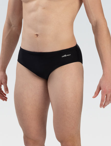 Men's Black Solid Racer Swimsuit | Team Racer | XtraSleek – Dolfin