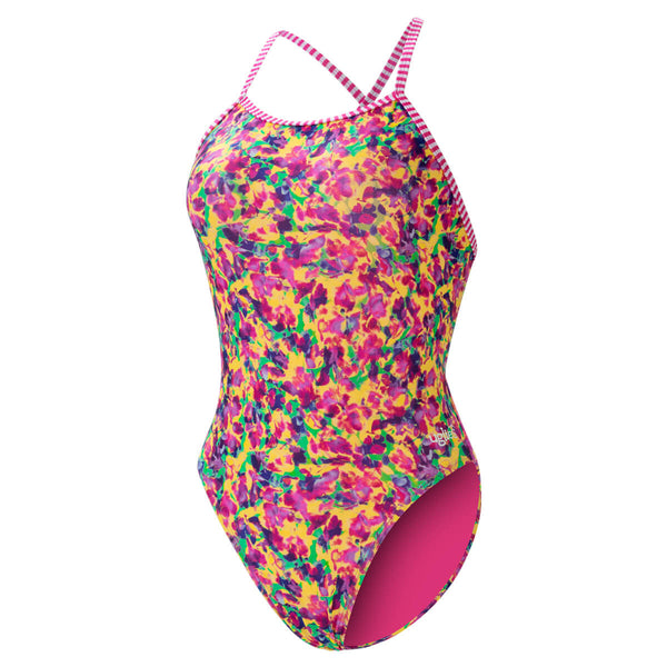 Women's Stay Rad Print One Piece Swimsuit | High Performance Back
