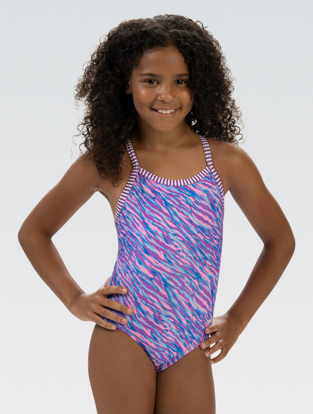 Girls' Aurora One Piece Swimsuit | Criss Cross Back | Uglies