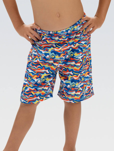 Boys' Surfin Swim Printed Swim Trunks | Chlorine Resistant