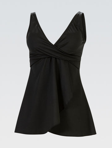 トップス Eaphi wave short bustier /black Women's Aquashape High Waisted 7/8 Black Aqua Tight