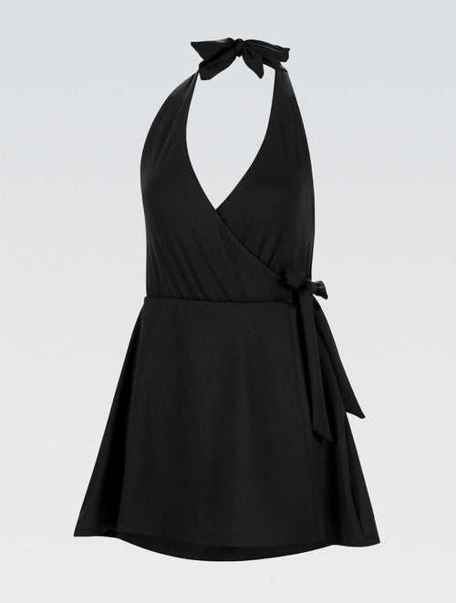 halter neck swim dress Dolfin Women's Aquashape Solid Wrap - Black girly style will win Cotopaxi Women's Sombra Sun fit and flare homecoming gown PATTERN FORMAT:PDF Pattern