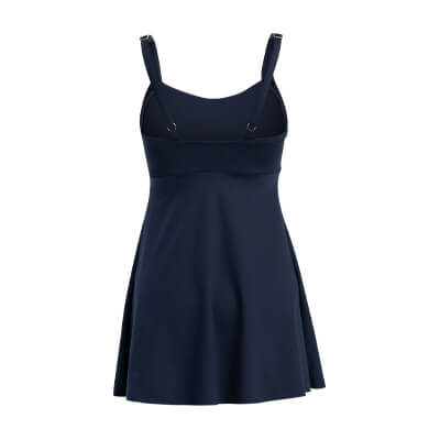 fit and flare swim dress VENUS Venice Skirted Swim Dress | Midnight Elegance