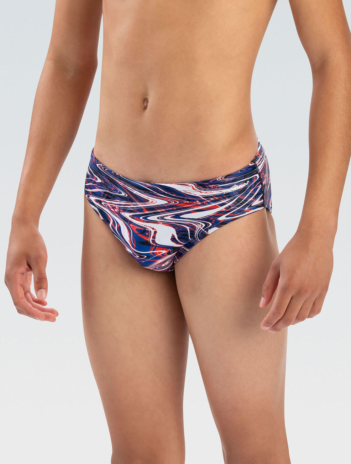 Reliance Men's Jet Stream Red White and Blue All-Over Racer