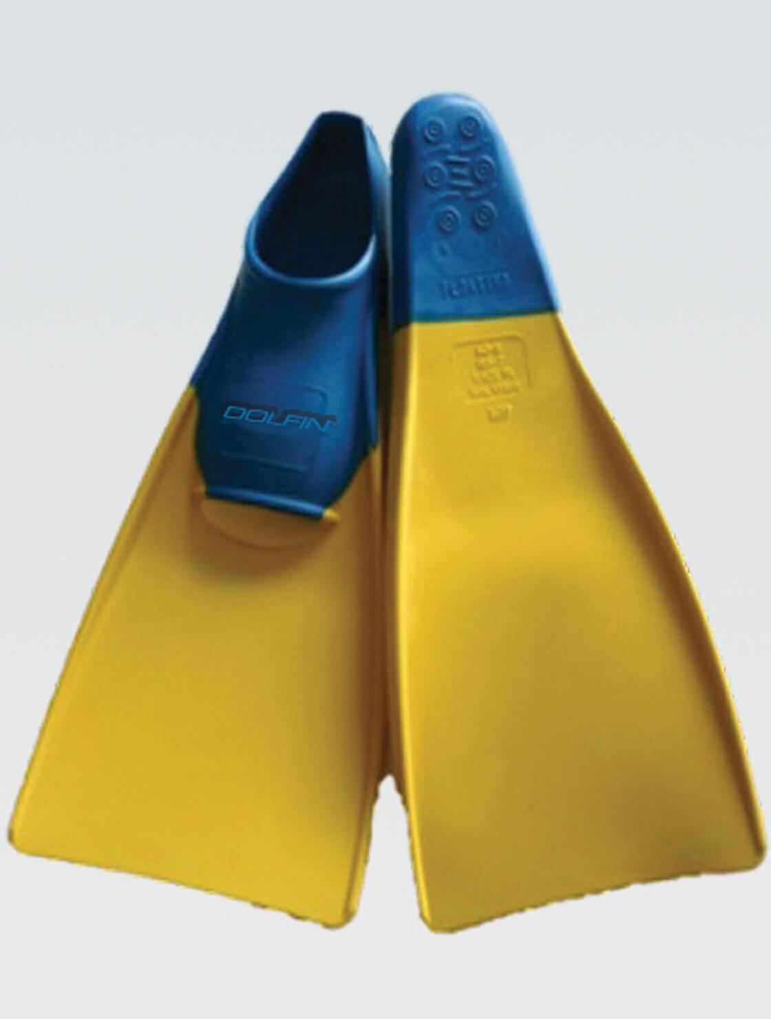 Swim Fin - Sizes 3-5 Yellow : SF910305-184 – Dolfin Swimwear